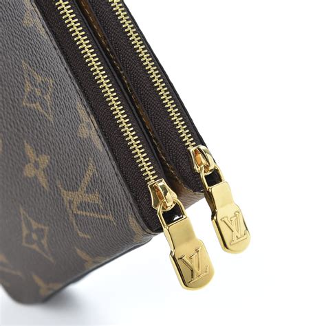 double zipper louis vuitton wallet